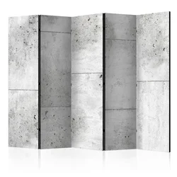 artgeist Paravan Concretum Murum I, 5-Delni, Akustičen