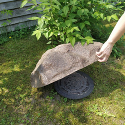 Taidekivi Baštenski kamen, Bež, O50 cm