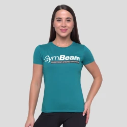 GymBeam Women‘s Strong Tomorrow T-shirt Blue