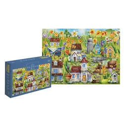 Interdruk - Puzzle Hiše: Narcise - 1 000 kosov