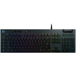 LOGITECH G815 Corded LIGHTSYNC Mechanical Gaming Keyboard - CARBON - US INTL - CLICKY