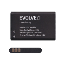 Evolveo 1050 mAh Li-Ion baterija za Evolveo EP-700 Easyphone FD