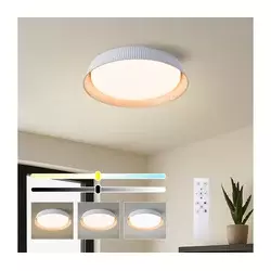 Brilagi - LED prigušiva stropna svetiljka ORINO LED/54W/230V 3000-6000K bela, prečnik 43 cm + daljinski upravljač