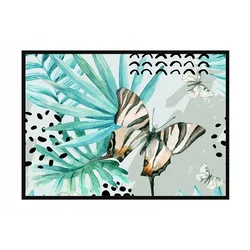 shumee PLAKAT ZA SLIKE V OKVIRJU 53x73 cm Metulj P1005