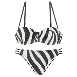 FRENCH CONNECTION Bikini črna/bela