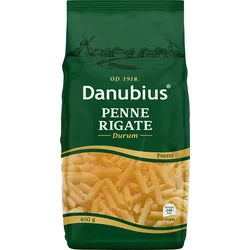 DANUBIUS Testenina Penne rigate 400g