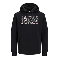 JACK & JONES Majica JEFF, črna