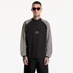 Majice Vans A.O.D. Racing Longsleeve T-Shirt Black/White M