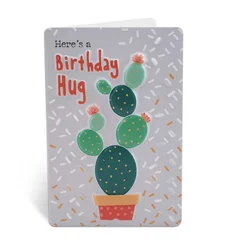 Čestitka Here is a birthday hug