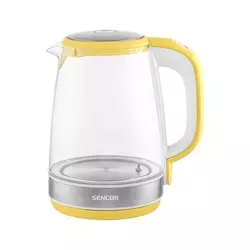 Sencor SWK 2196YL steklen kotliček, 2l, rumen