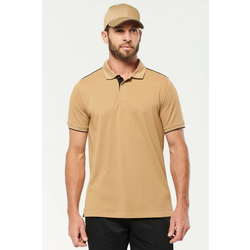 WK270 MENS SHORT-SLEEVED CONTRASTING DAYTODAY POLO SHIRT