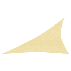 Jedro za zaštitu od sunca 160 g/m2 bež 3 x 4 x 5 m HDPE
