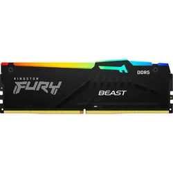 KINGSTON DIMM DDR5 16GB 5600MT/s KF556C36BBEA-16 Fury Beast RGB EXPO