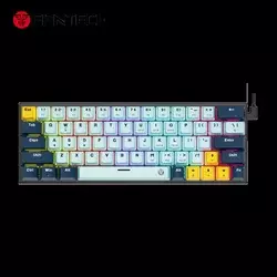 Tastatura mehanička Gaming Fantech MK874V2 RGB Atom 63 Mizu SkyBlue (taro switch)