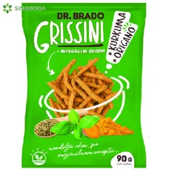 INTEGRALNI GRISINI 90GR KURKUMA+ORIGANO (25) DR.BRADO