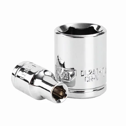 DELI Ključ nasadni 1/2 kratki 22mm
