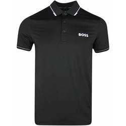 Muški teniski polo BOSS Paul Pro Slim Fit Polo Shirt - black