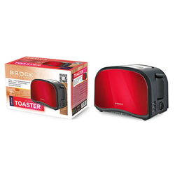 Toster Brock BT1002RD/snaga 800W/crveni