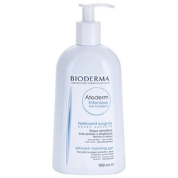 Bioderma Atoderm hranilni penasti gel za zelo obÄŤutljivo suho in atopiÄŤno koĹľo (Cleanses and Soothes  Paraben Free  Soap Free) 500 ml