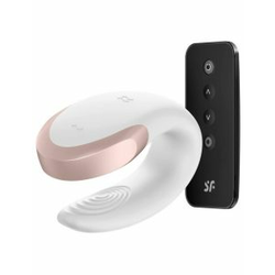 Double Love vibrator za parove beli