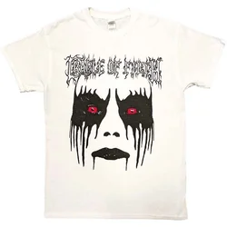 Cradle Of Filth Dani Make Up (Back Print) White L Majica