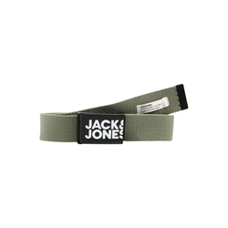 Jack & Jones Junior Remen, crna / bijela / pastelno zelena