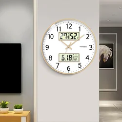 Timess Zidni sat, 30cm, Zlatne boje