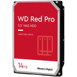 HDD Desktop WD Red Pro (3.5, 14TB, 512MB, 7200 RPM, SATA 6 Gb/s)