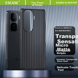 Escase Maska za mobilni telefon iQOO Neo 10 / iQOO Neo 10 Pro, Crna