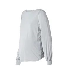 Only Maternity Majica OLMFREE  siva