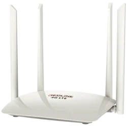REDLINE Wireless N Router,4G LTE,2 port,300 Mbps,4 x 5 dBi antena - LTE-20