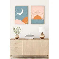 Wallity Uramljena slika Huhu6, 35x50 cm , 2 dela