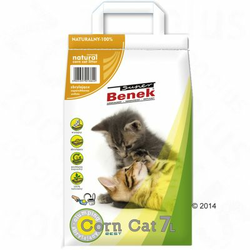 SUPER BENEK hrana za mačke CORN CAT NATURAL - 7 l