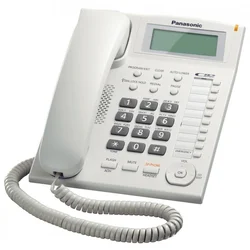 Panasonic Žični telefon KX-TS880MXW/ bela