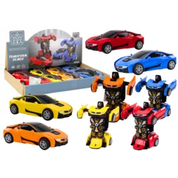 LEAN TOYS Robotni avto 2v1 11cm, na voljo v 4 barvah