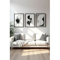 Wallity Uramljena slika Huhu436, 30x40 cm , 3 dela