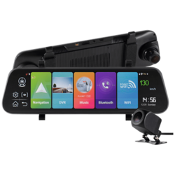 SAL Pametni retrovizor@Android, IPS 9.7 ekran, DVR, BT, WiFi - VPT SMART
