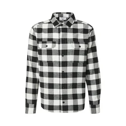 DAN FOX APPAREL Srajca Efe črna/bela