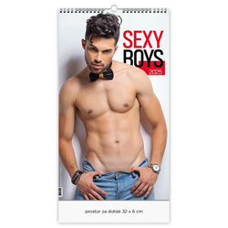 Koledar stenski sexy boys 2025