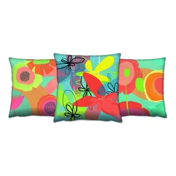 Aberto Design Set 3 jastuka 43x43cm Šareni