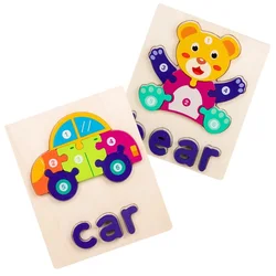 shumee Lesena sestavljanka - Car and Bear - Car & Bear