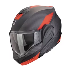 SCORPION Exo-tech evo team matt black-silver-red