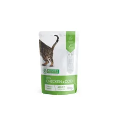 NATURES PROTECTION Sosić za mačke sa piletinom i bakalarom Protection Urinary Health 100g