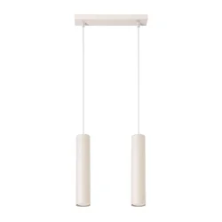 Sollux SL.1480 - Luster na sajli LAGOS 2xGU10/10W/230V, krem