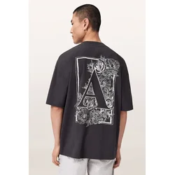 AllSaints oversize kratka majica moška bombažna ANTHOS