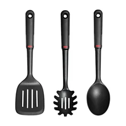 Set of 3 kitchen utensils, plastic, SoftWorks - OXO