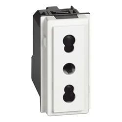 LNOW EURO UTIČNICA 2P+E/16A/250V BIJELA
