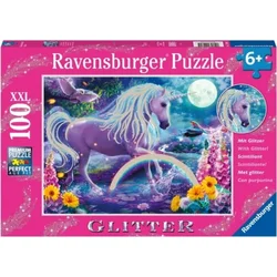 Ravensburger slagalica ?ednorog u šljokicama, 100 delova