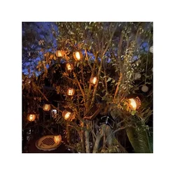 YIWU MOON STAR Solarni LED niz 2 m, 10 lampiona