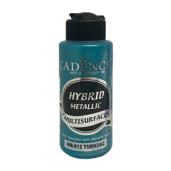 Cadence Hybrid akrilna boja, Metalik, 120ml, Tirkizna